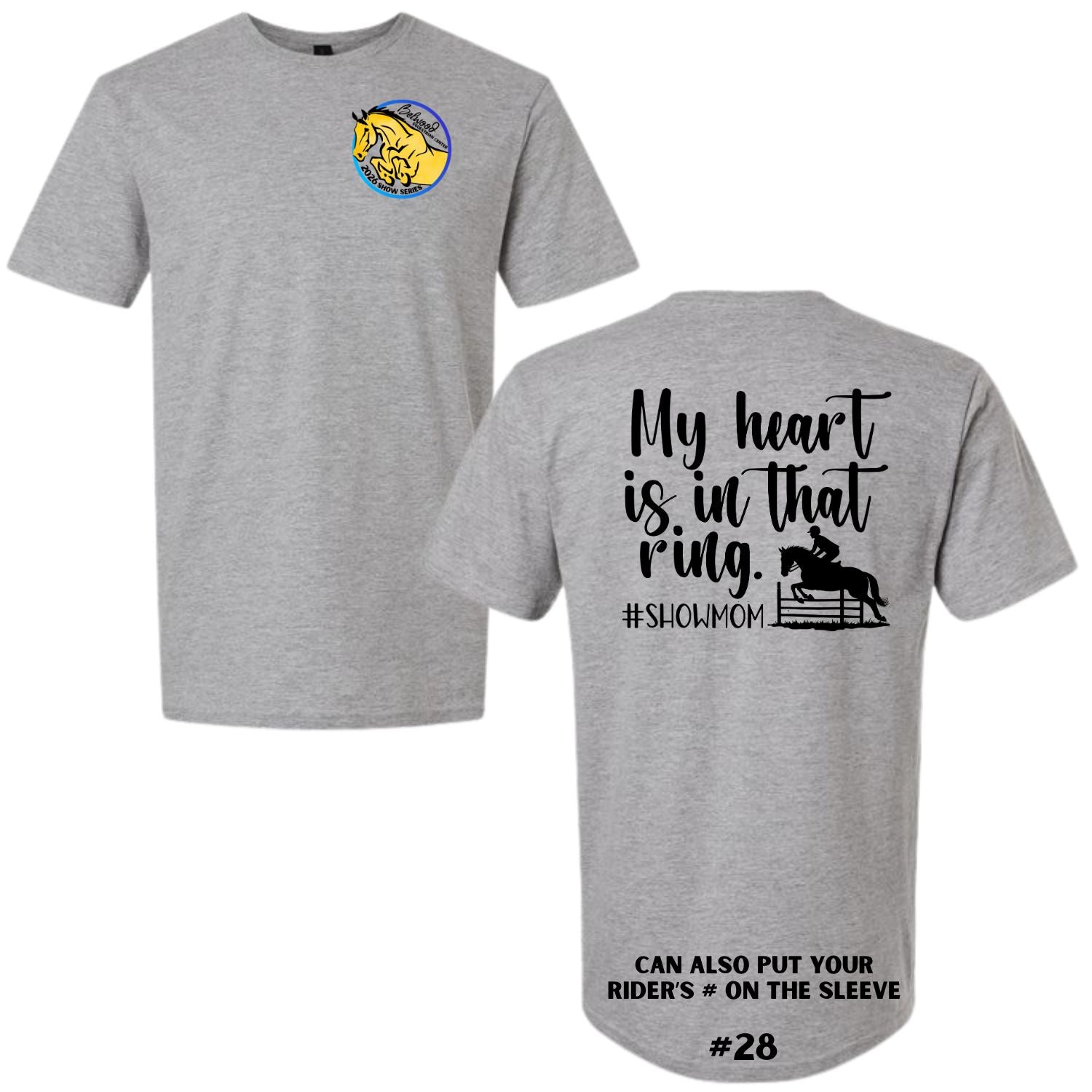 BEC Heart in that Ring T-shirt image 3