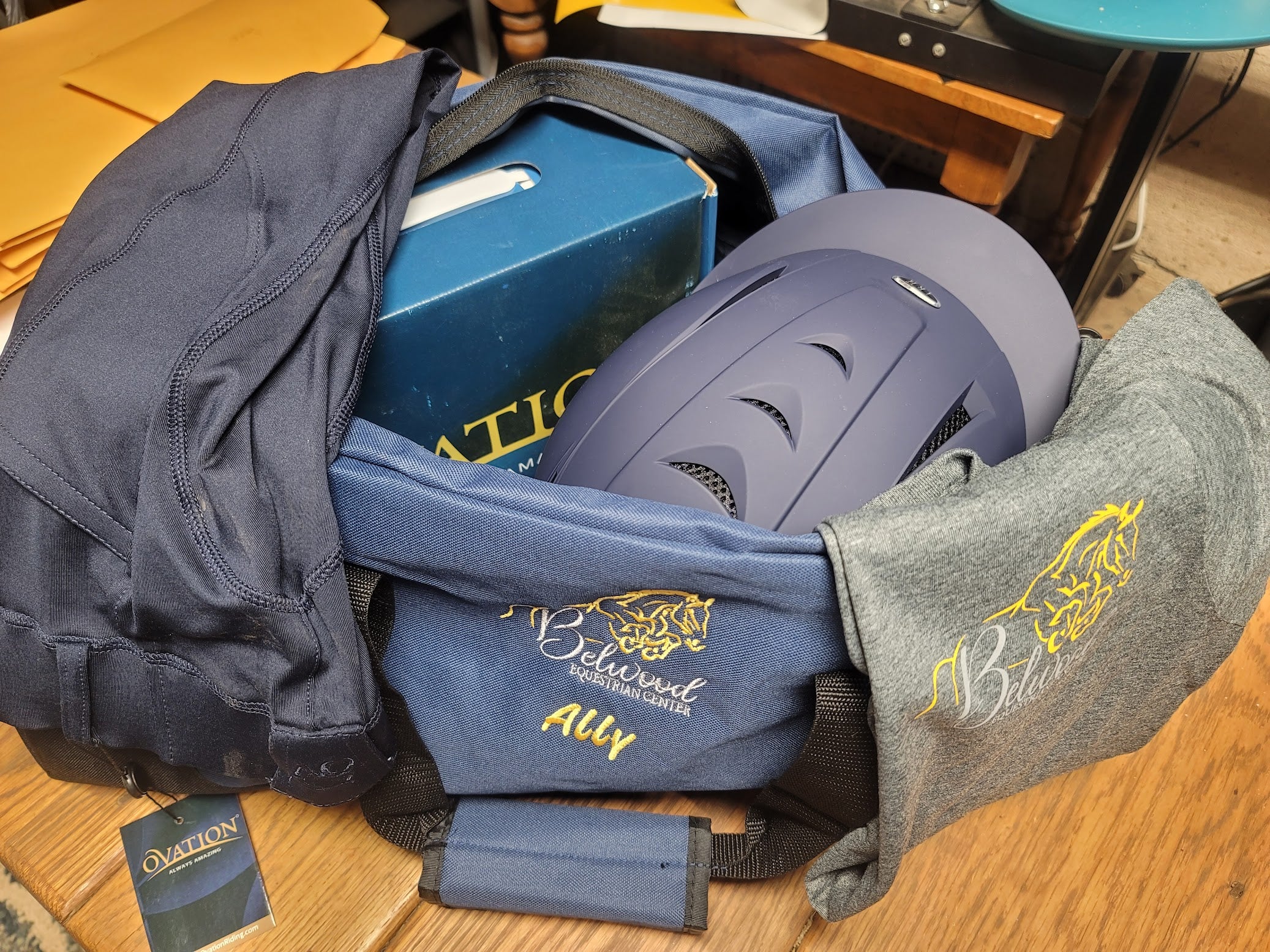 Personalized BEC Duffel Bag image 1