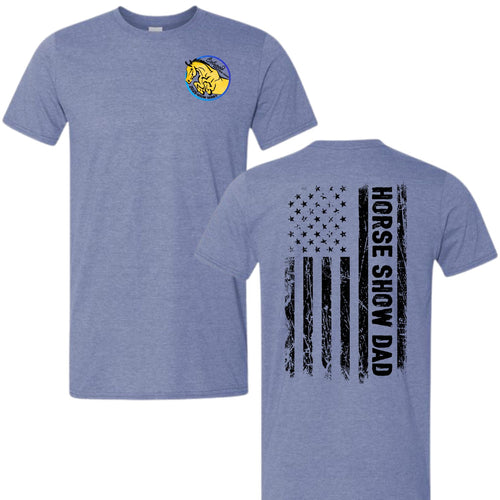 BEC Horse Show Dad Flag T-shirt image 0