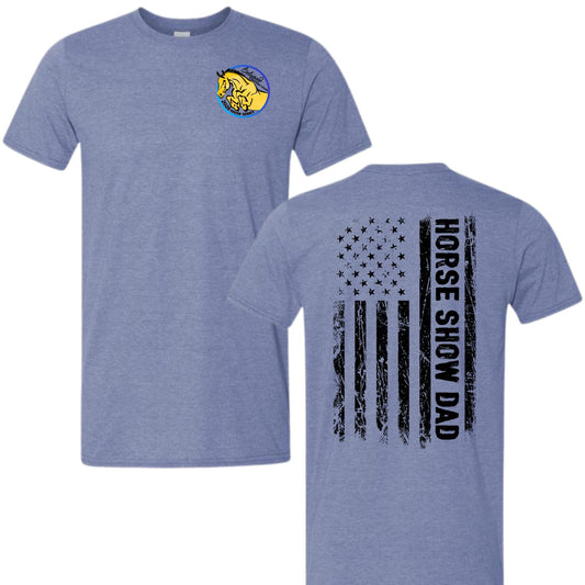 BEC Horse Show Dad Flag T-shirt image 0