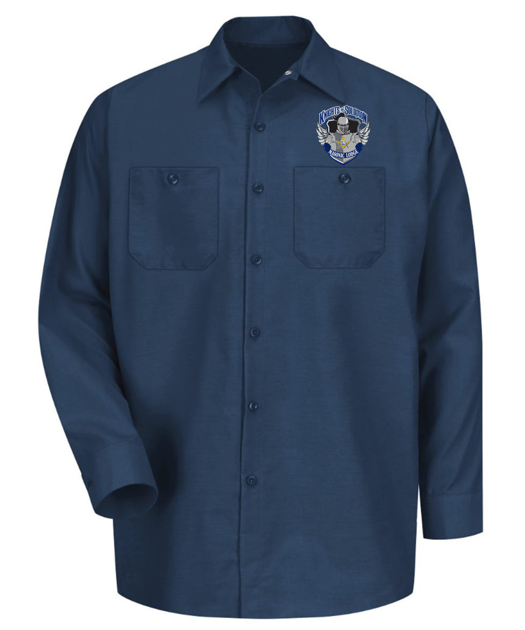 Knights of Solomon Long Sleeve Industrial Shirt image 4