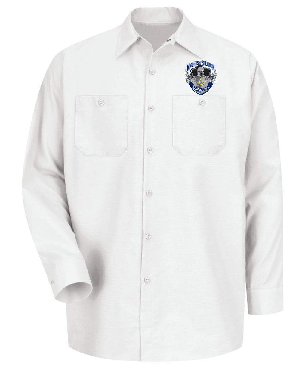 Knights of Solomon Long Sleeve Industrial Shirt image 0