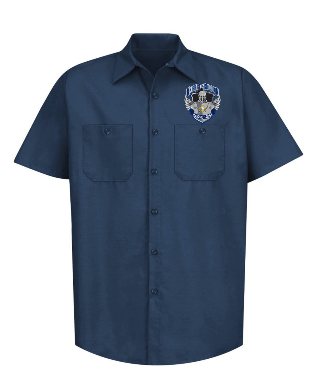 Knights of Solomon Short Sleeve Industrial Shirt image 4
