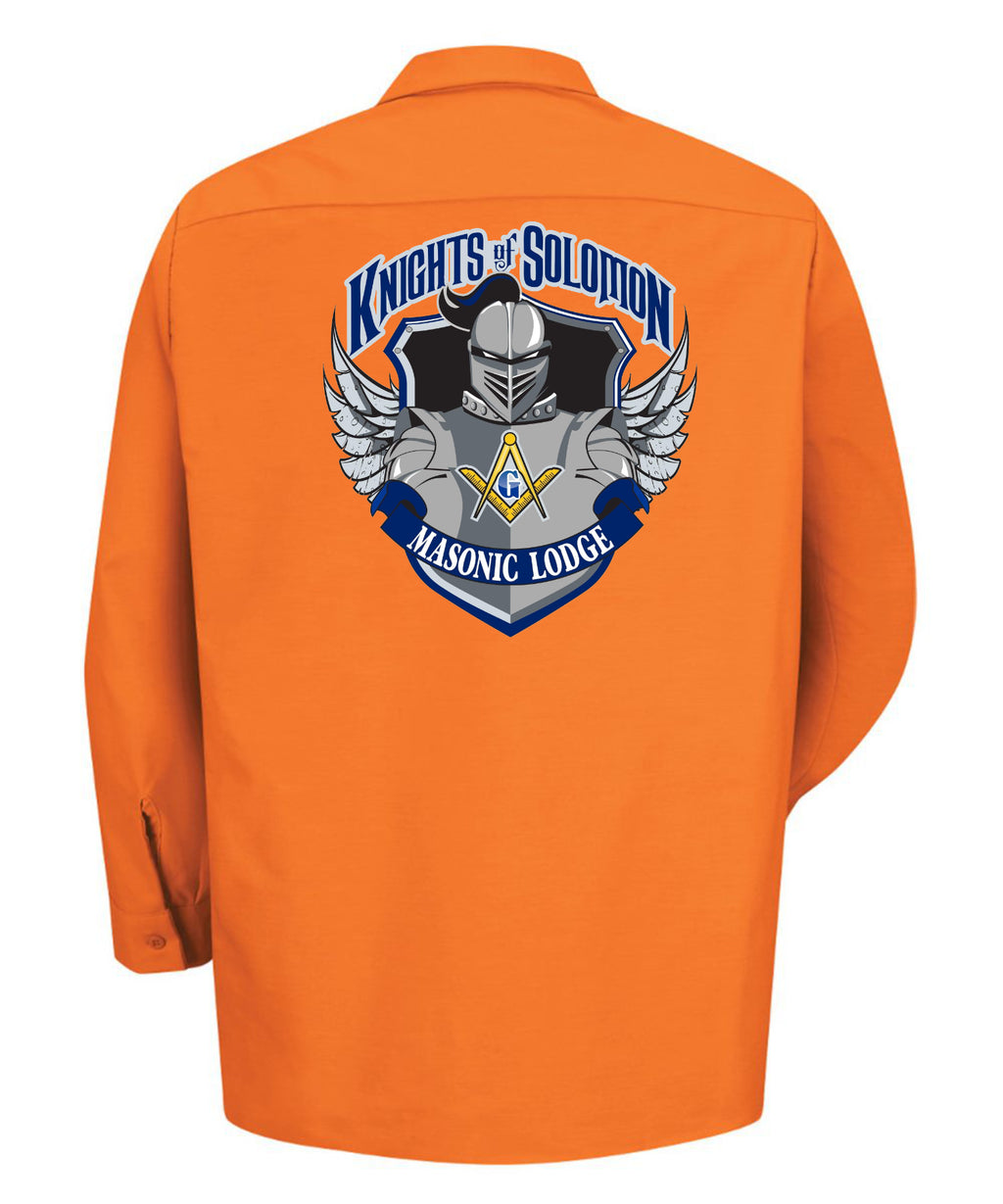 Knights of Solomon Long Sleeve Industrial Shirt image 3