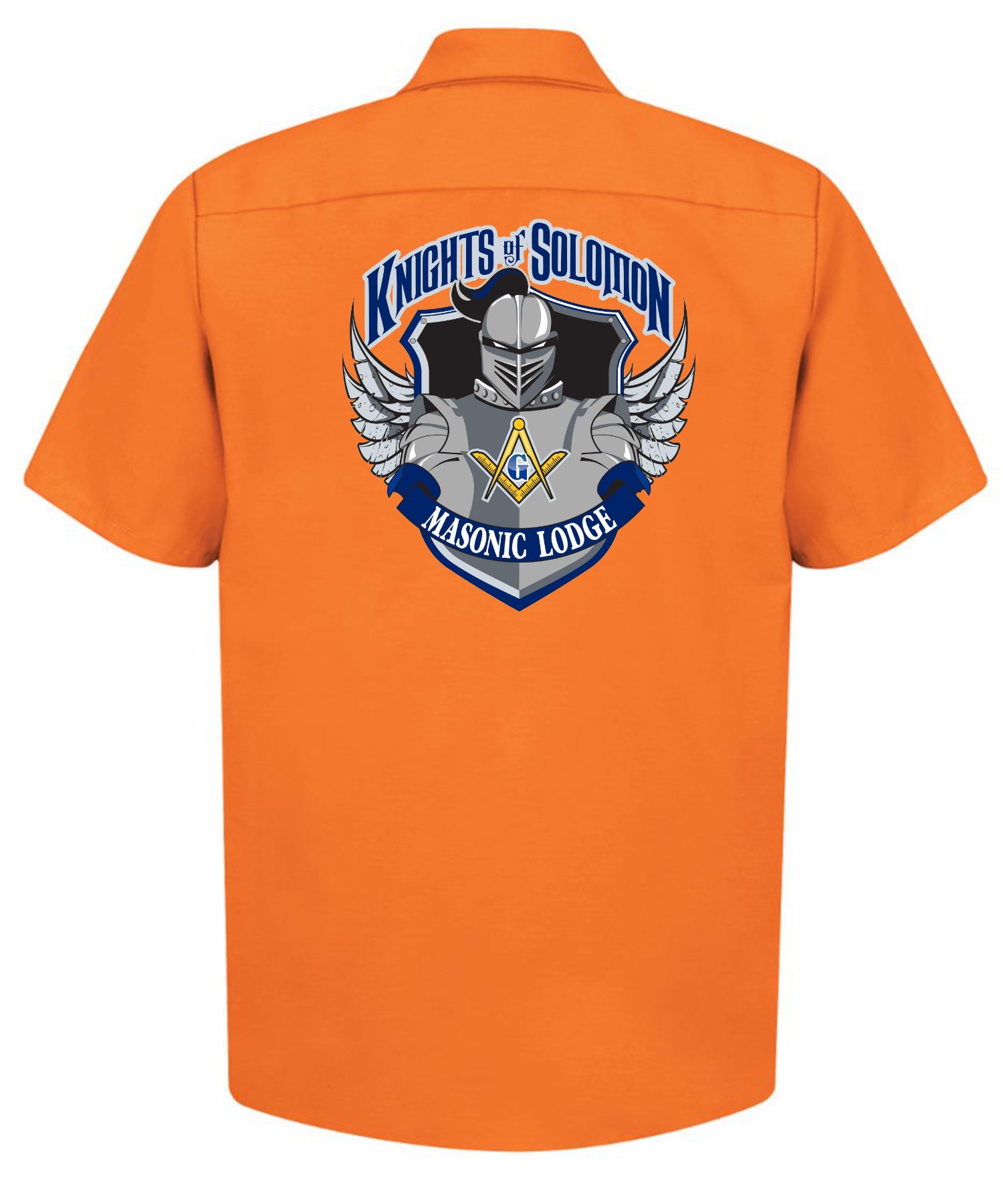 Knights of Solomon Short Sleeve Industrial Shirt image 1