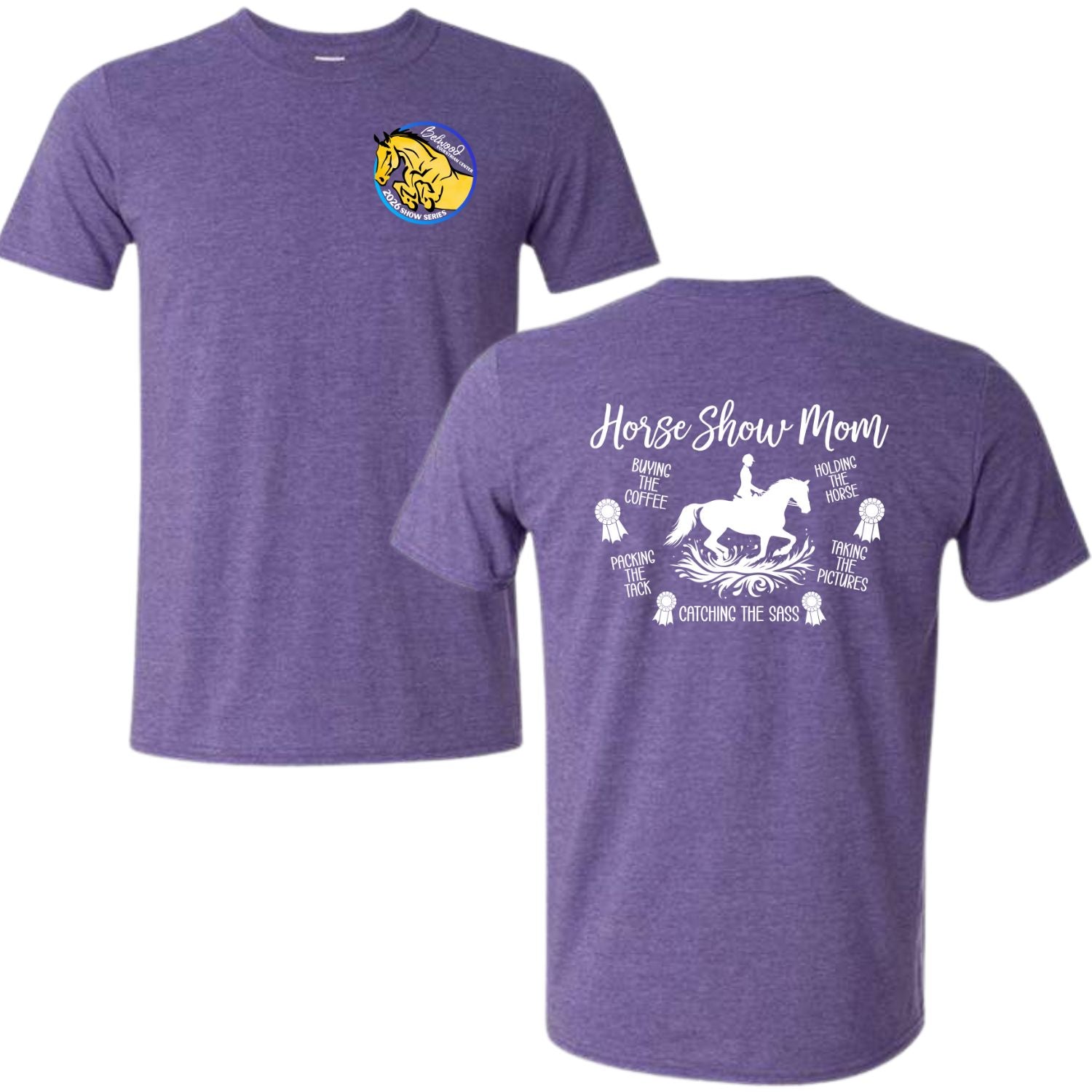 BEC Horse Show Mom T-Shirt image 0