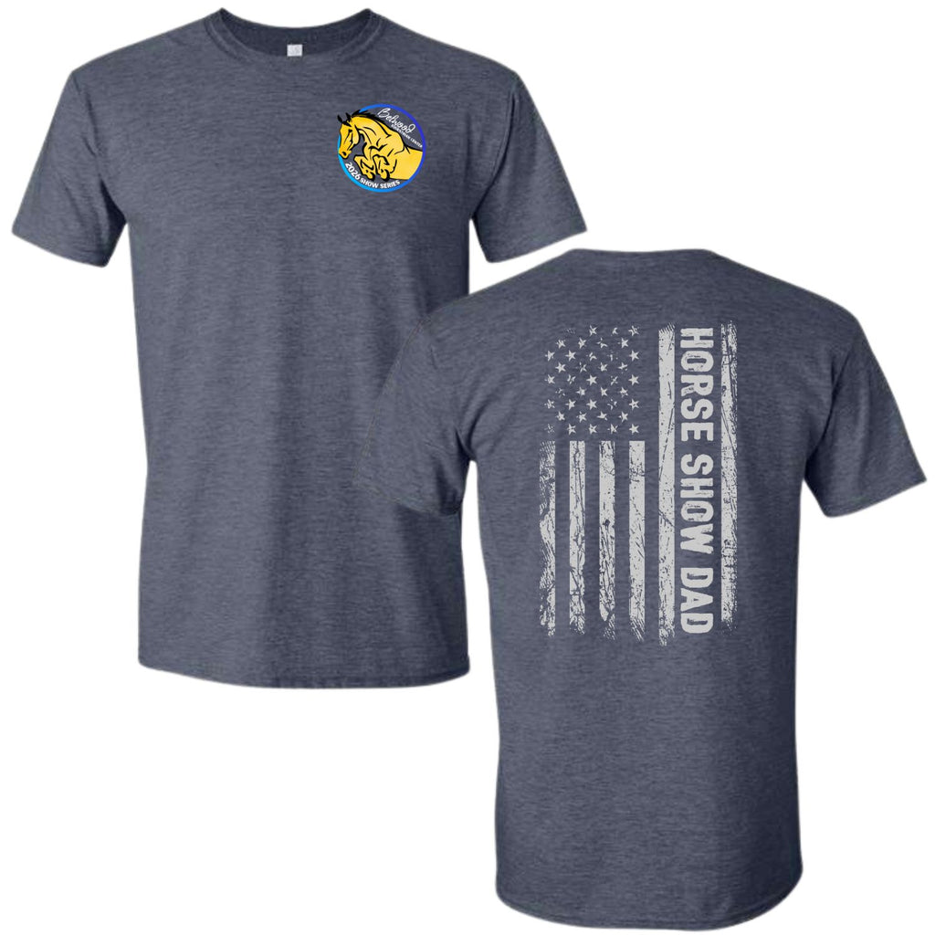 BEC Horse Show Dad Flag T-shirt image 1