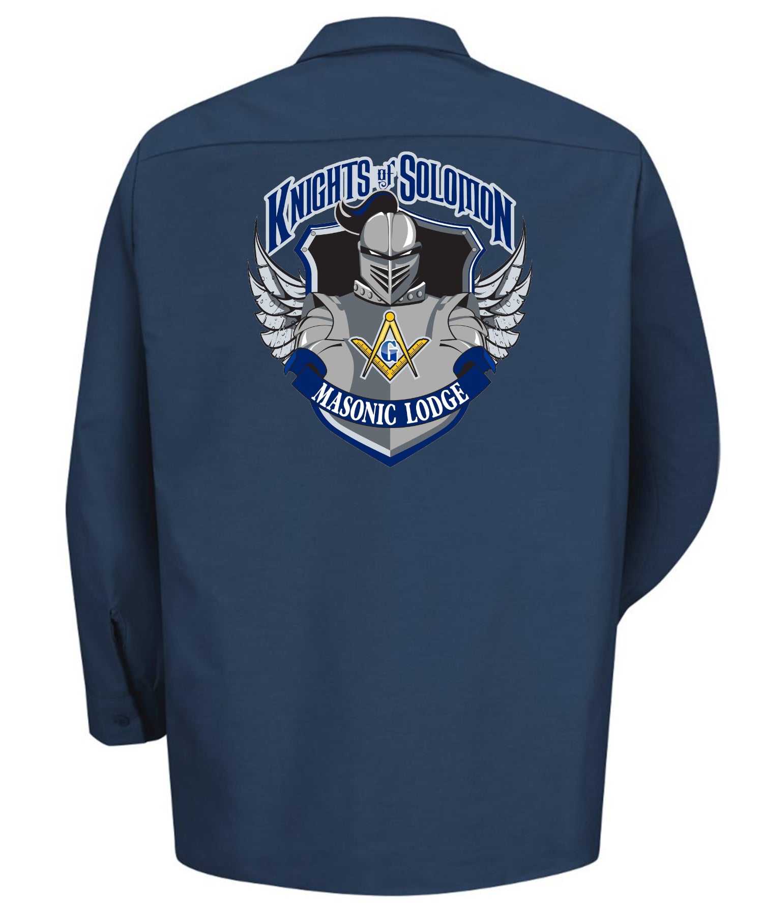 Knights of Solomon Long Sleeve Industrial Shirt image 5