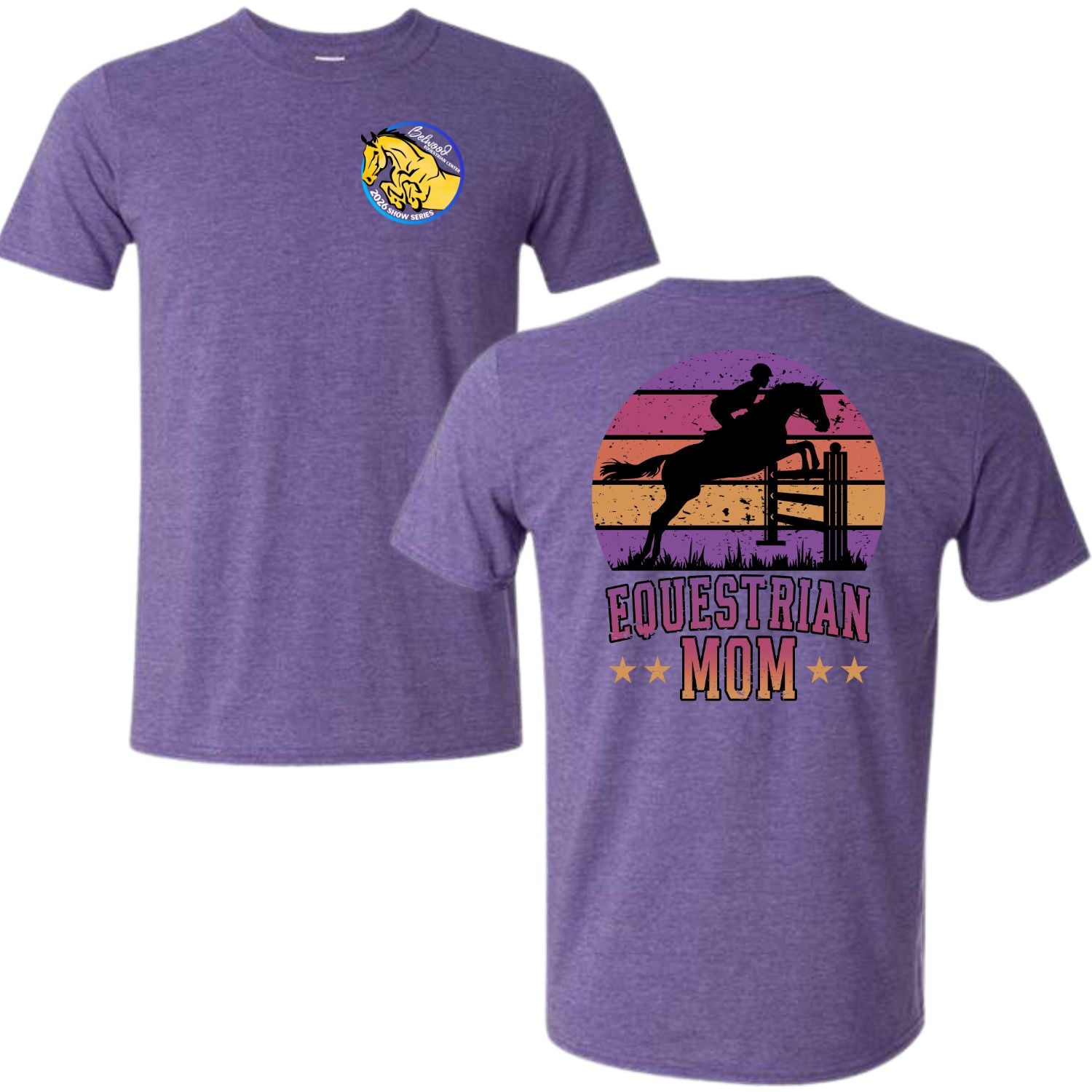 BEC Equestrian Mom T-shirt image 1