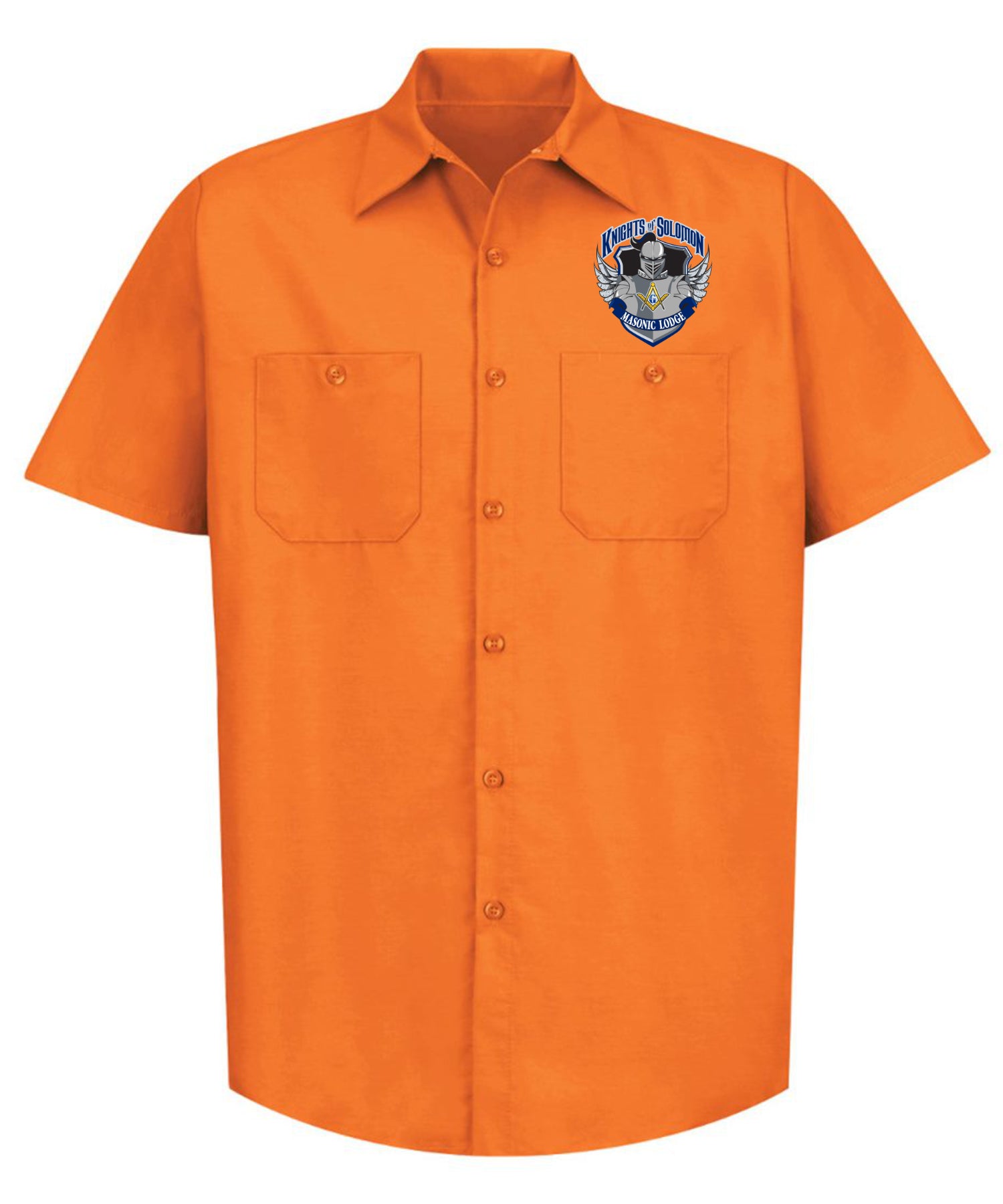 Knights of Solomon Short Sleeve Industrial Shirt image 0