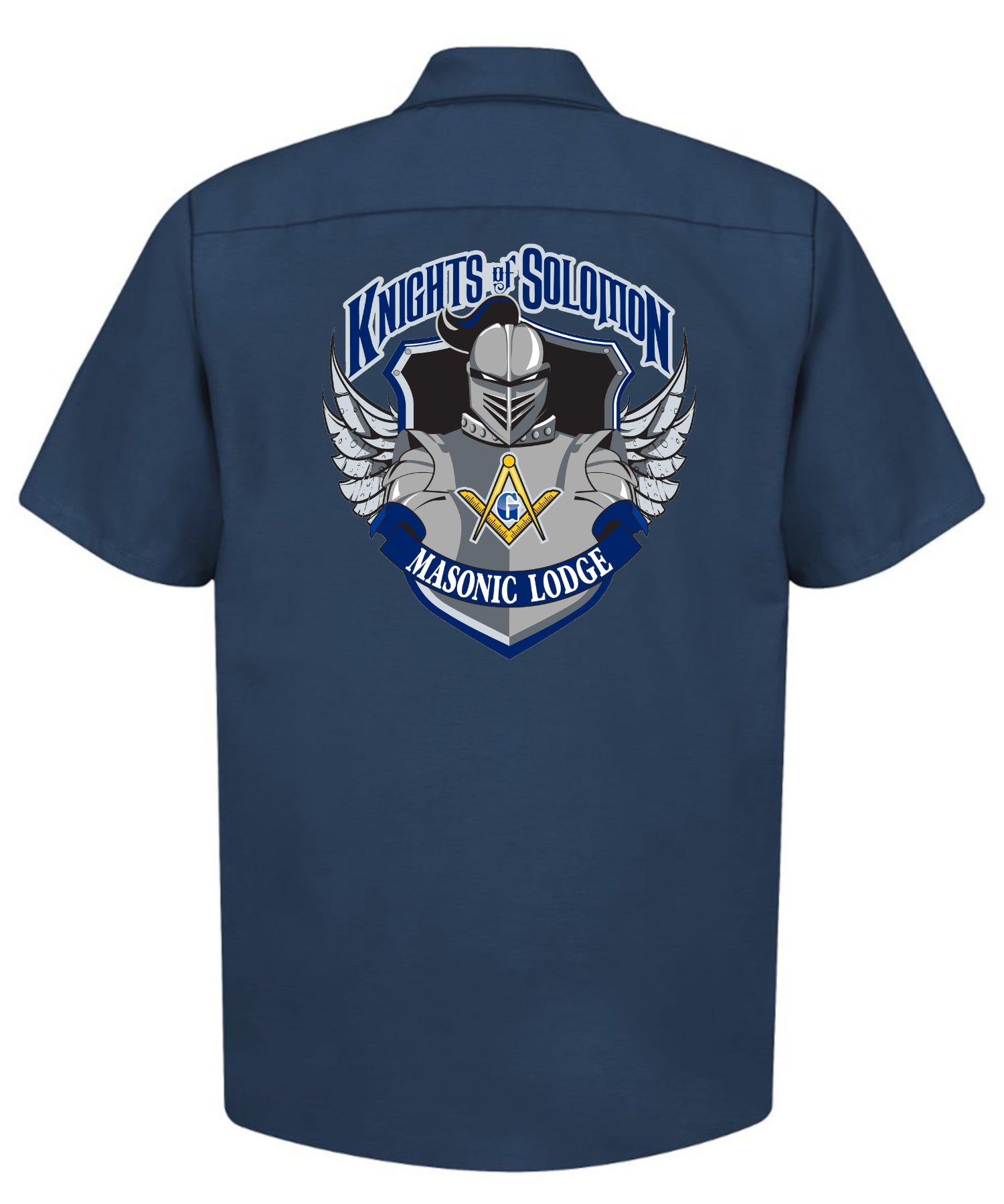 Knights of Solomon Short Sleeve Industrial Shirt image 5