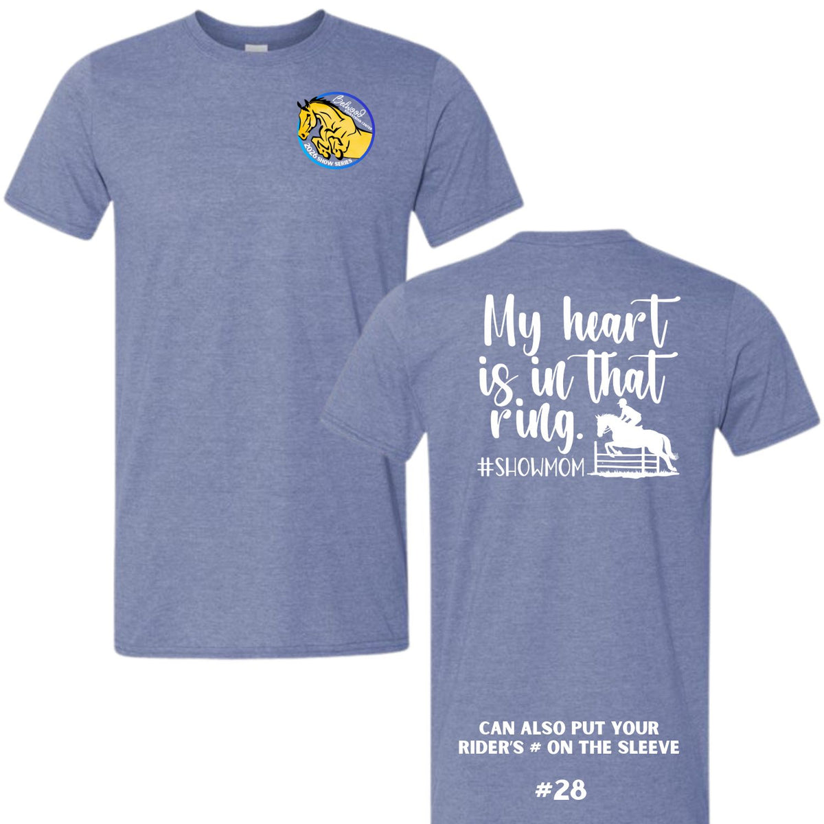 BEC Heart in that Ring T-shirt image 2